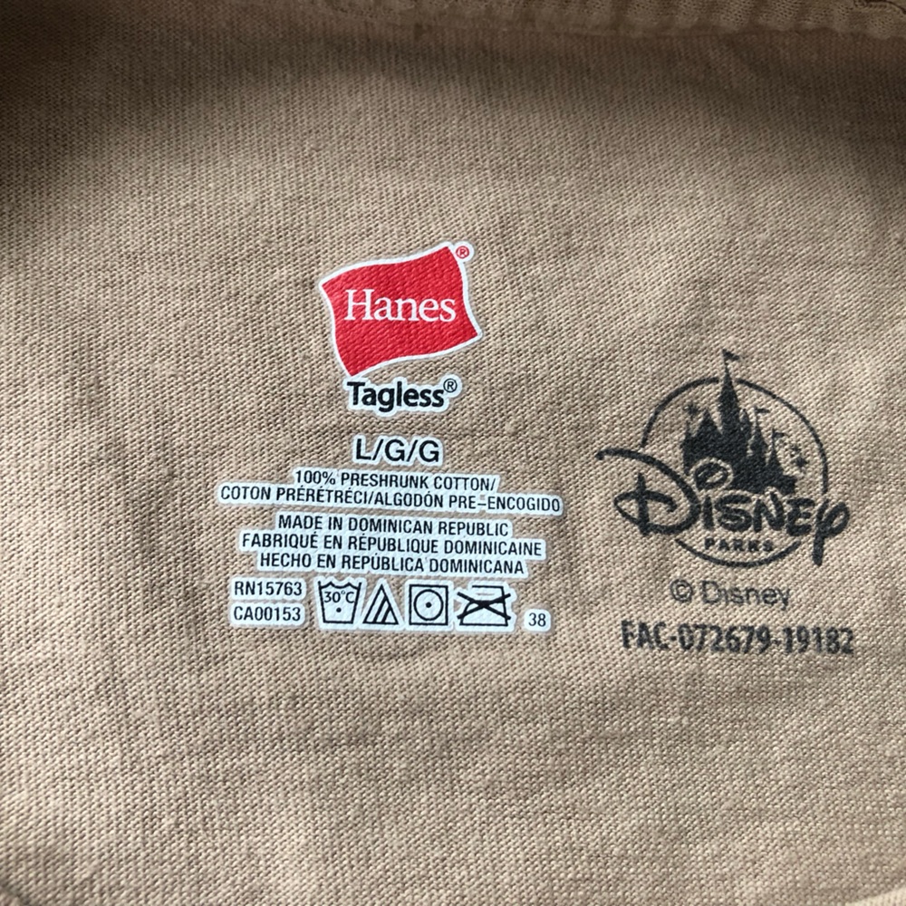 Disney Parks Space Mountain Men's T-Shirt - Tan - Large - Picture 3 of 4